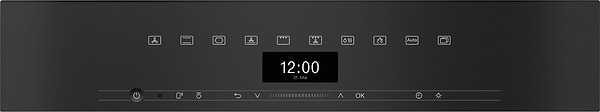 Фото - Духова шафа Miele H 7464 BP чорний обсидіан