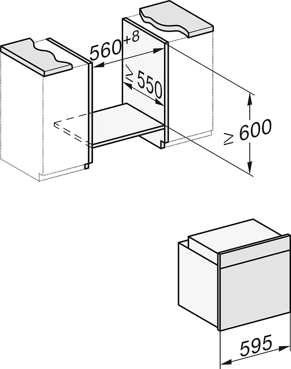 Фото - Духова шафа Miele H 7464 BP чорний обсидіан