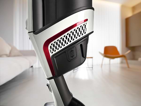 Фото - Пилосос ручний для дому Miele SMUL1 01 TRIFLEX HX1 Білий лотос/Червоний