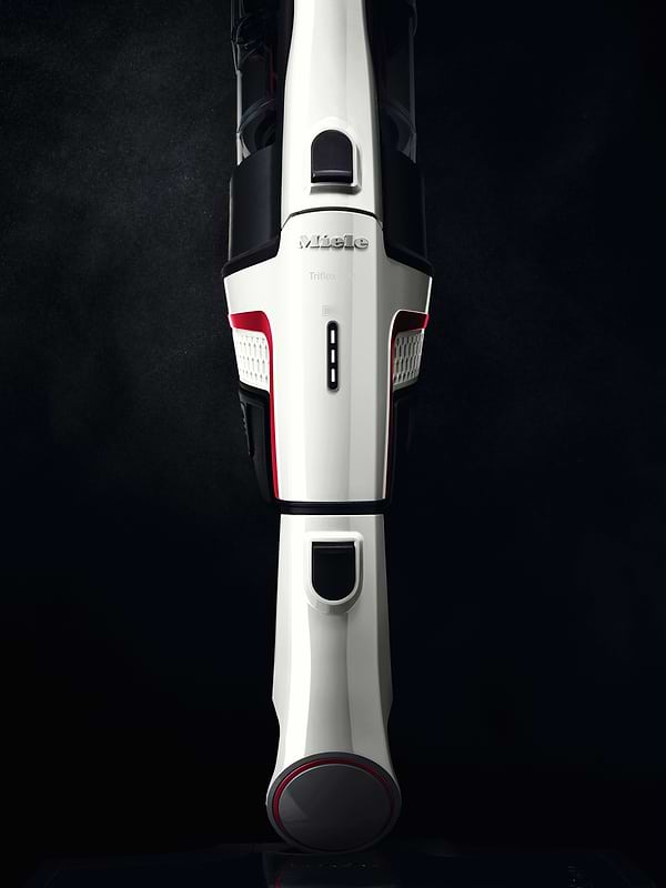 Фото - Пилосос ручний для дому Miele SMUL1 01 TRIFLEX HX1 Білий лотос/Червоний