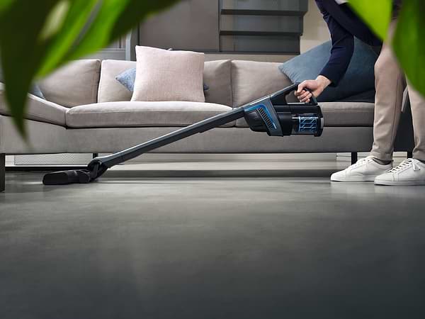 Фото - Пылесос ручной для дома Miele SMUL1 13 TRIFLEX HX1 Графитово-серый/Голубой