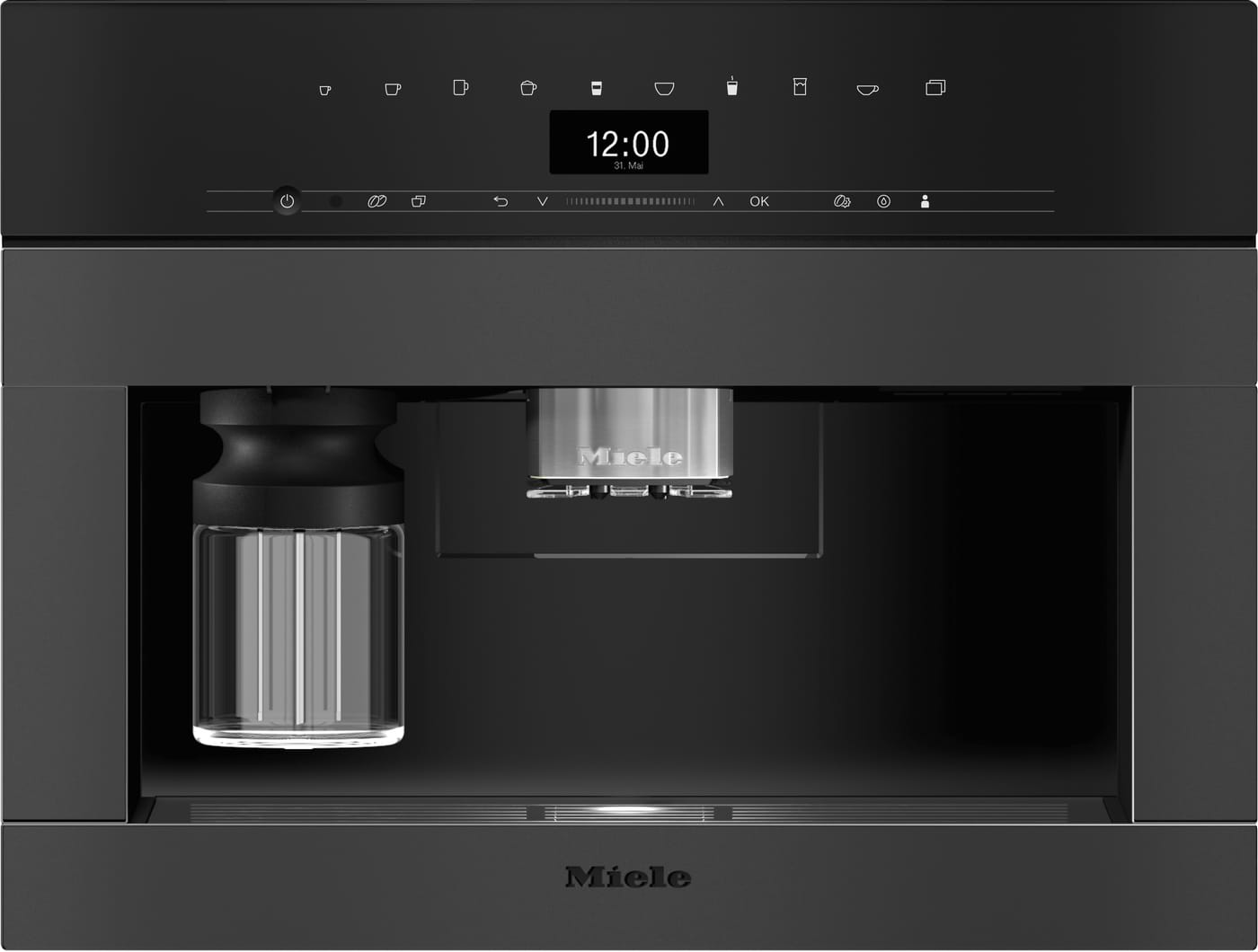 Кавомашина вбудовувана Miele CVA 7440 Чорний обсидіан - Фото 1
