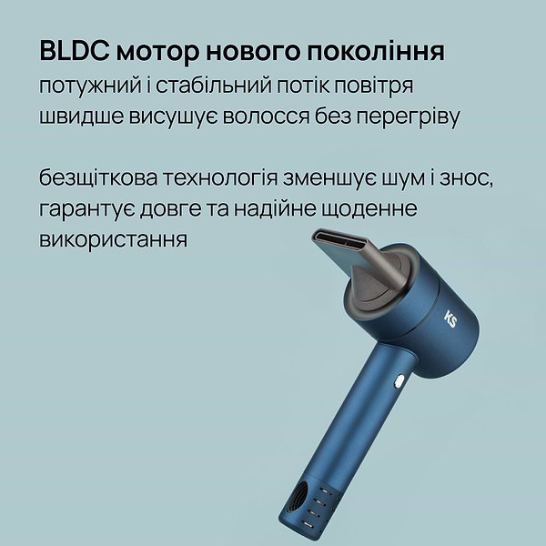 Фото - Фен KS 01p Blue (10095)
