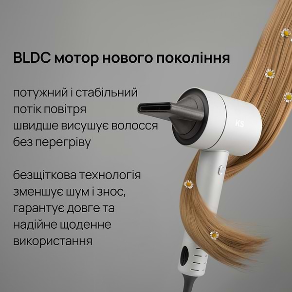 Фото - Фен KS 01p White (10368)