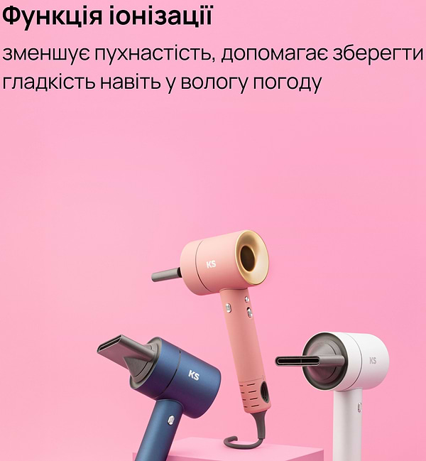 Фото - Фен KS 01p White (10368)