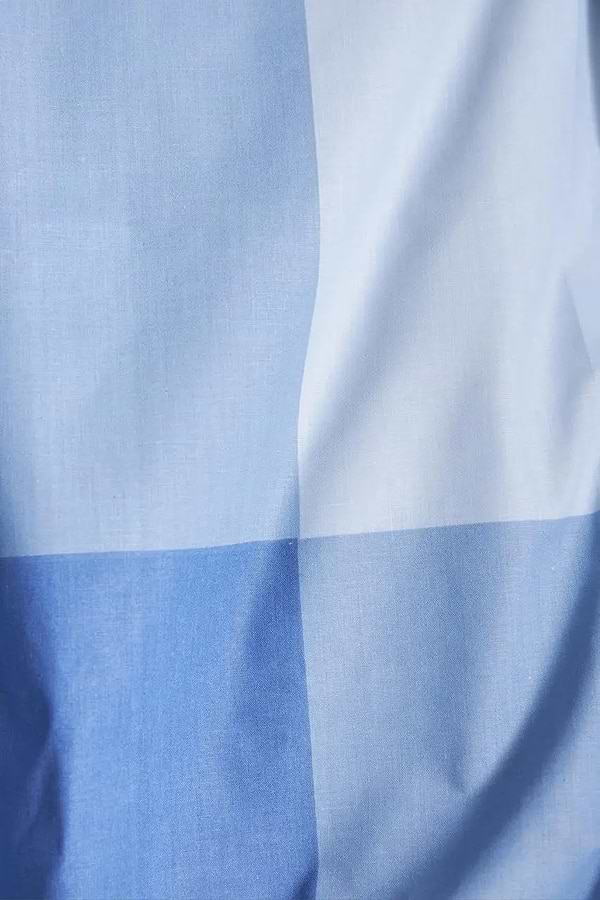 Фото - Комплект постельного белья Moon&Star Бязь Gold Люкс «Finland Blue» 200х220 нав. 4х70х70 (MS-820004879)