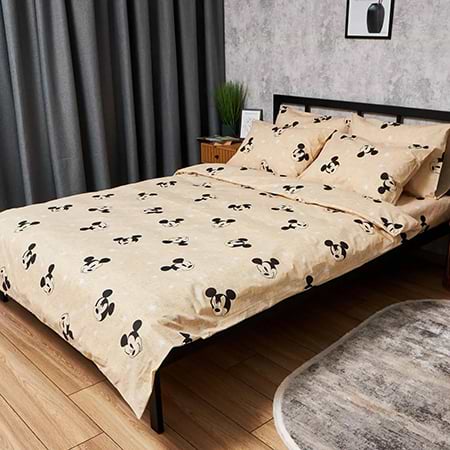 Комплект постельного белья Moon&Star Бязь Gold Люкс «Mickey Mouse» King Size 220x240 нав. 2х40х60 (MS-820006475)