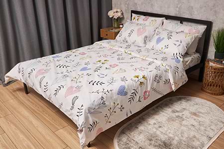 Комплект постельного белья Moon&Star Бязь Gold Люкс «Painting» 200х220 нав. 4х50х70  (MS-820005753)