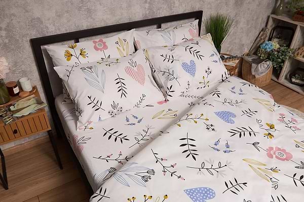 Фото - Комплект постельного белья Moon&Star Бязь Gold Люкс «Painting» 200х220 нав. 2х70х70  (MS-820005752)