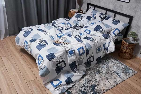 Фото - Комплект постельного белья Moon&Star Бязь Gold Люкс «Silky Touch» 200х220 нав. 2х70х70 (MS-820004737)