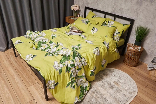 Фото - Комплект постельного белья Moon&Star Бязь Gold Люкс «Wisteria» 200х220 нав. 4х70х70  (MS-820005509)