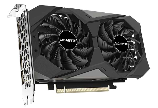 Фото - Відеокарта Gigabyte nVIDIA RTX 3050 6GB DDR6 Core:1477MHz (GV-N3050WF2OCV2-6GD)