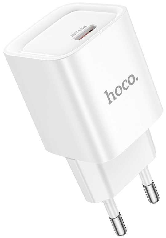 Фото - Мережевий зарядний пристрій HOCO C146A PD20W charger (EU) White (6942007630245)