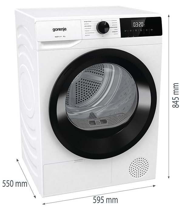 Фото - Сушильная машина Gorenje DHNE82/UA