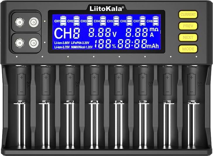 З/пристрій для акумуляторів AA/AAA LiitoKala Lii-S8