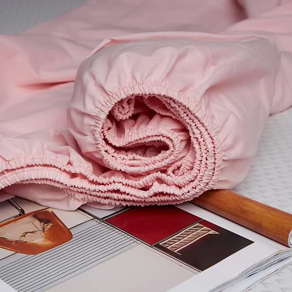 Фото - Простирадло полуторне Moon&Star Soft Rose Бязь Gold Люкс 140х200х20 см (MS-850000930)