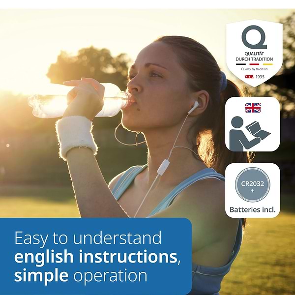 Фото - Ваги підлогові ADE Amina BE2306-6 Black marble