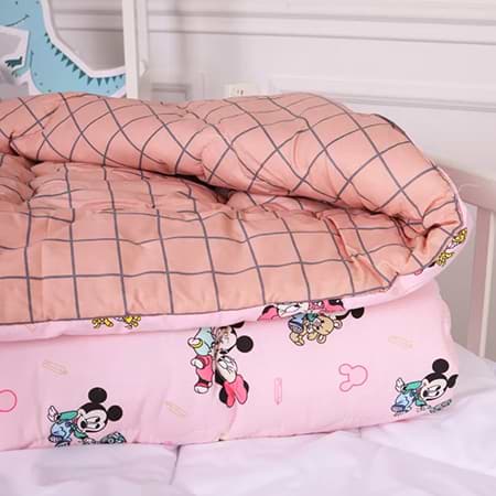 Фото - Ковдра дитяча зима MirSon антиалергенна Kids Time 20-0042 Pink Mikey Mouse 140х205 см EcoSilk (2200009666162)