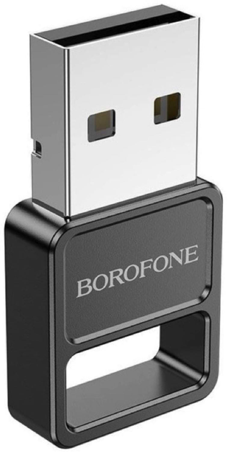Перехідник BOROFONE DH8 USB BT adapter Black (6941991109652)