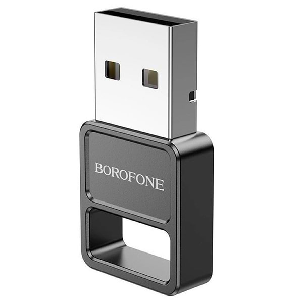 Фото - Переходник BOROFONE DH8 USB BT adapter Black (6941991109652)