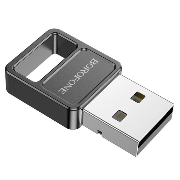 Фото - Переходник BOROFONE DH8 USB BT adapter Black (6941991109652)