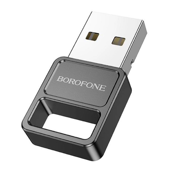 Фото - Переходник BOROFONE DH8 USB BT adapter Black (6941991109652)