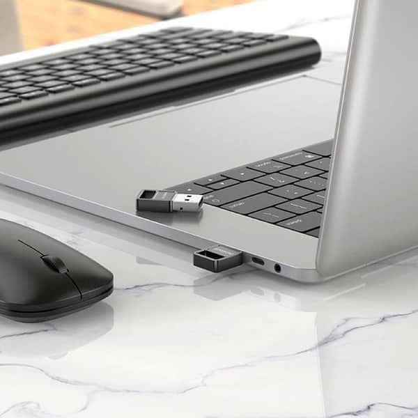 Фото - Переходник BOROFONE DH8 USB BT adapter Black (6941991109652)