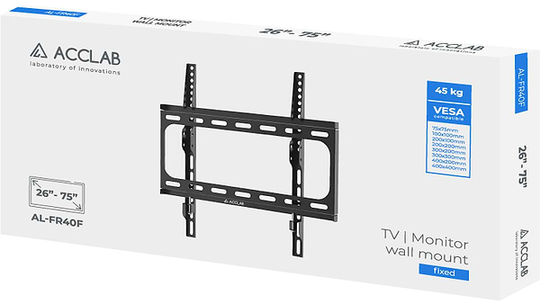 Фото - Кріплення для телевізора ACCLAB AL-FR40/F (1283126485787)