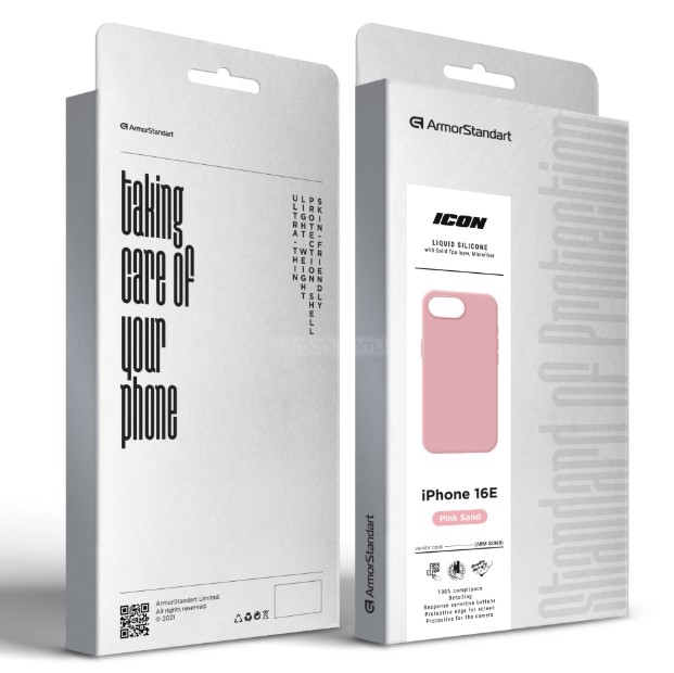 Фото - Чохол для смартфону Armorstandart ICON2 Case for Apple iPhone 16e Pink Sand (ARM83965)