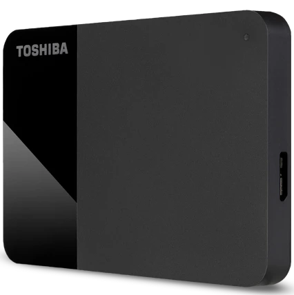 Жесткий диск внешний Toshiba Canvio Ready 4 TB USB 3.2 Gen 1 Black (HDTP340EK3CA)