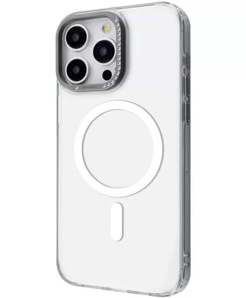 Чехол для смартфона Proove VS1 Case with Magnetic Ring iPhone 15 Pro Max white (PCVSIP15PM14) - Фото 1