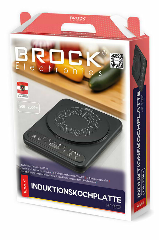 Фото - Плита електрична настільна BROCK HP 2007