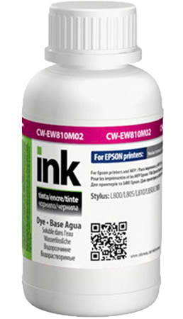 Чорнило Colorway Epson L-800/810/850 200мл Magenta EW810M (CW-EW810M02) - Фото 1