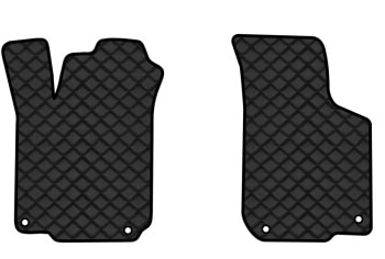 Килимки з екошкіри в салон авто передні EVAtech для Octavia A4 Tour Skoda 1996-2010 1 покоління Liftback EU (SK11547AV2AV4BBB)