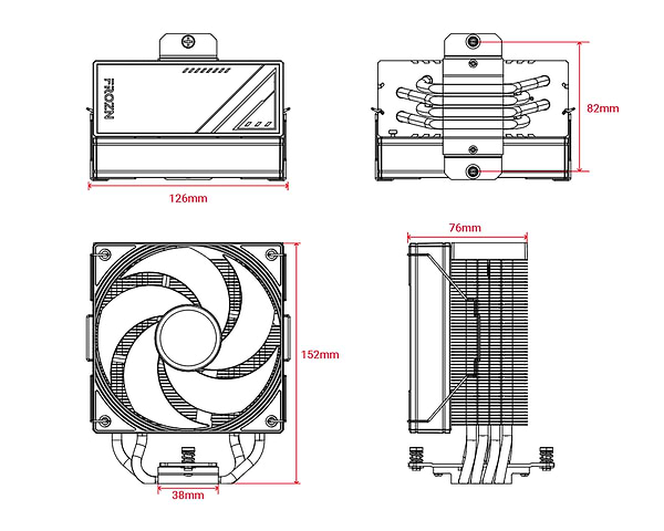 Фото - Процессорный кулер ID-Cooling FROZN A410 SE ARGB