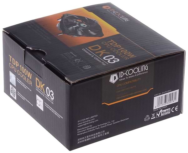 Фото - Процессорный кулер ID-Cooling DK-03