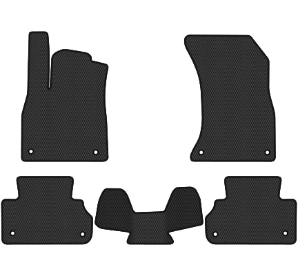 EVA коврики в салон авто EVAtech для Q5 (FY) Plug-in Hybrid Audi 2017-2024 2 поколение SUV EU (AU13713C5AV8RBB)