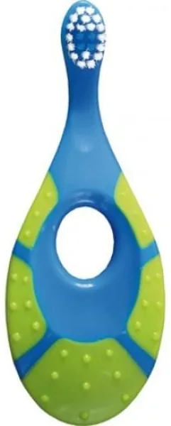 Фото - Зубна щітка мануальна дитяча Jordan м'яка Step1, 0-2 роки (6220100)