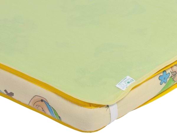 Фото - Наматрацник дитячий ЕКО ПУПС -пеленка 2в1 Premium размер 60х80 см. Зеленый (ПНАМ8060з)