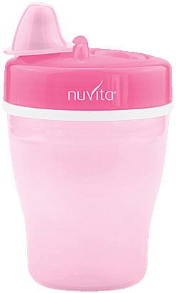 Поїльник-непроливайка дитячий Nuvita 12м + 200 мл Рожевий (NV1433Pink)