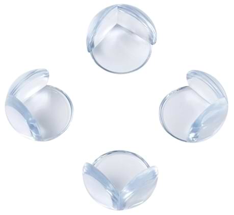 Захист на кути накладка BabyOno 959, прозорий, 4 шт. - Фото 1