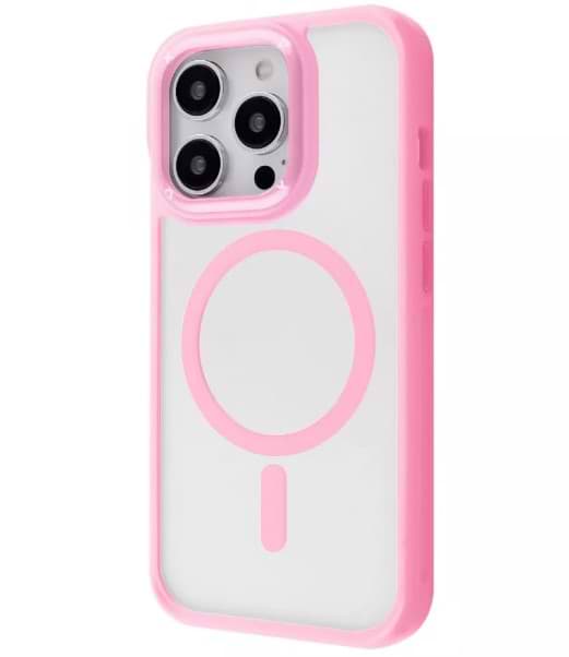 Чехол для смартфона Proove Clear Essence Case with Magnetic Ring iPhone 14 Pro Pink Sand (PCCEIP14P028) - Фото 1