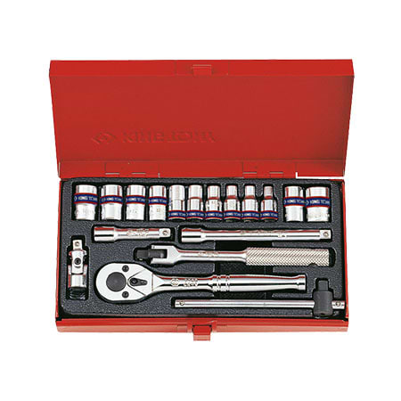 Торцева голівка KING TONY 1/4'' 18 шт. (2019MR)