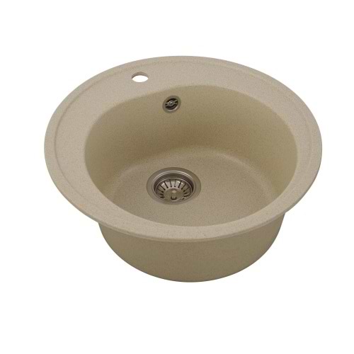 Фото - Мийка кухонна VALESO 510 LUNA матова  Пісок