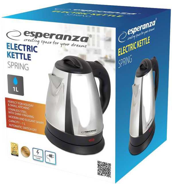 Фото - Електричний чайник Esperanza EKK116X
