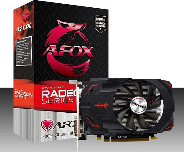 Фото - Видеокарта AFOX Radeon RX 550 4GB GDDR5 (AFRX550-4096D5H3)