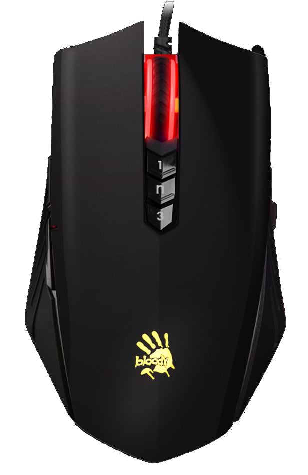 Мышь проводная игровая Bloody A70  (Matte Black) - Фото 1