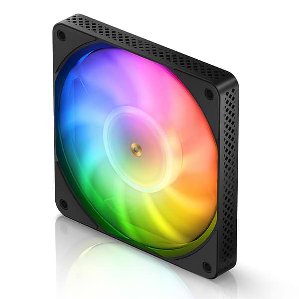 Фото - Корпусний вентилятор Jonsbo HF1215 Black RGB