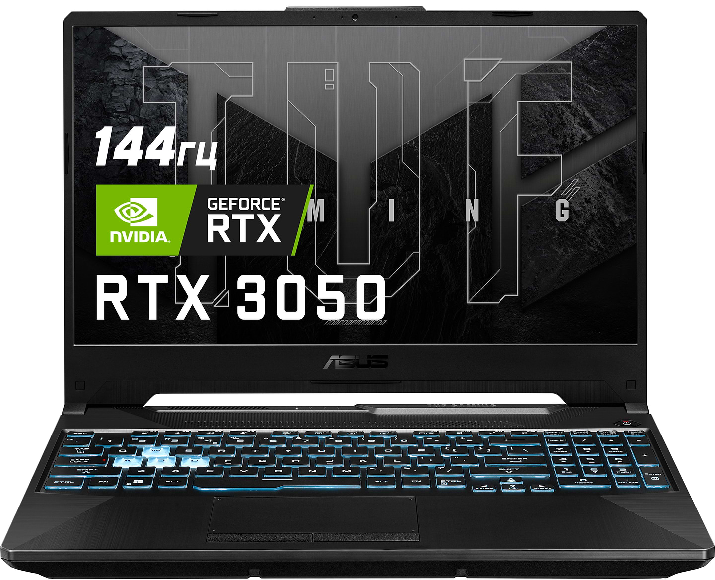 Ноутбук игровой Asus TUF Gaming A15 FA506NC-HN012 Graphite Black - Фото 1