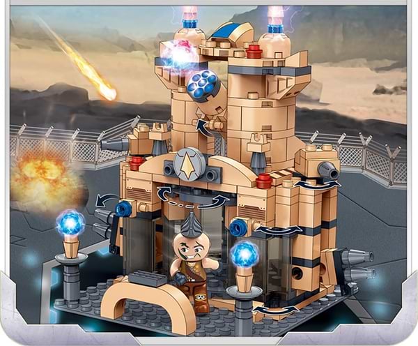 Фото - Пластиковый конструктор Banbao "Армия" 3 в 1 (515 Эл.) Танковый бой 2 (6251)